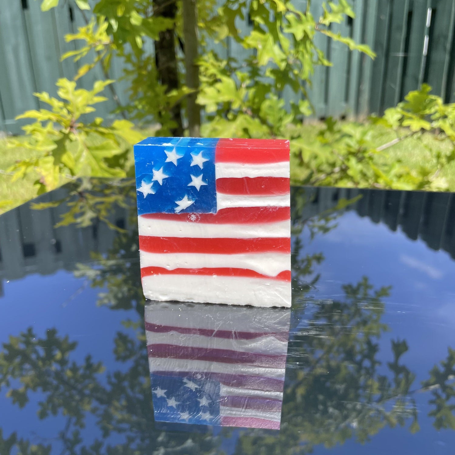 USA Flag Body Soap - Ktom Designs, Soap-Bath-Body soap